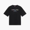 Camiseta Tommy Jeans con logotipo de cristales