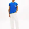 Camiseta Tommy Jeans con logotipo pintado con spray Camiseta Tommy Jeans con logotipo pintado con spray