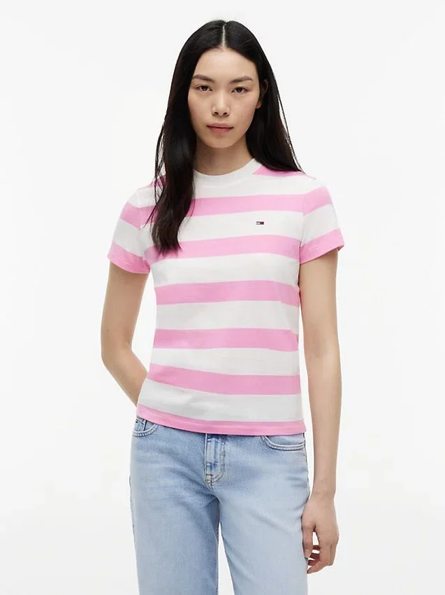 Camiseta Tommy Jeans con rayas de rugby Camiseta Tommy Jeans con rayas de rugby
