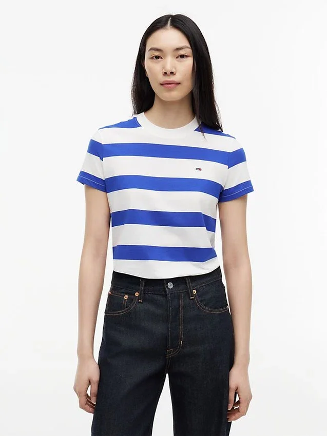 Camiseta Tommy Jeans con rayas de rugby Camiseta Tommy Jeans con rayas de rugby