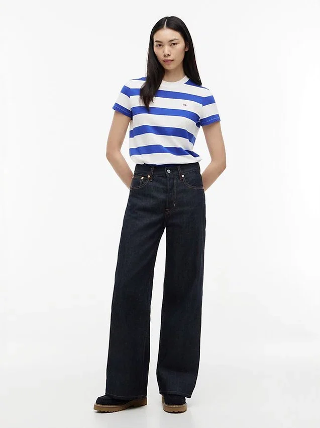 Camiseta Tommy Jeans con rayas de rugby Camiseta Tommy Jeans con rayas de rugby