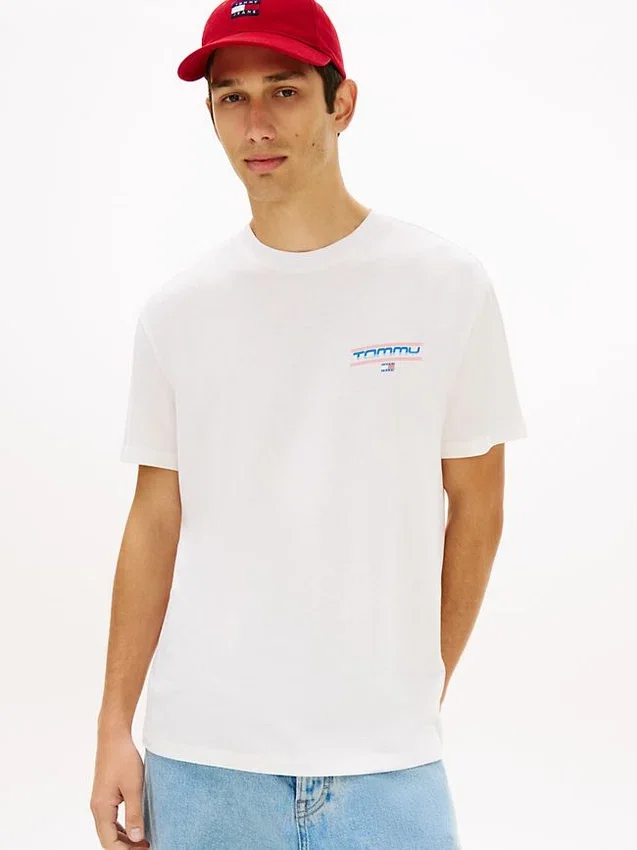 Camiseta Tommy Jeans Fitness Graphic Camiseta Tommy Jeans Fitness Graphic