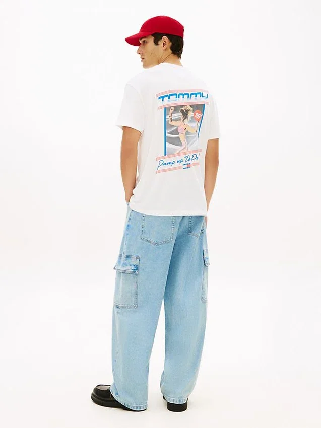 Camiseta Tommy Jeans Fitness Graphic Camiseta Tommy Jeans Fitness Graphic