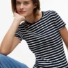 Camiseta Tommy Jeans Slim Stretch Ribbed Camiseta Tommy Jeans Slim Stretch Ribbed