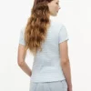 Camiseta Tommy Jeans Slim Stretch Ribbed Camiseta Tommy Jeans Slim Stretch Ribbed