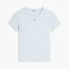 Camiseta Tommy Jeans Slim Stretch Ribbed Camiseta Tommy Jeans Slim Stretch Ribbed