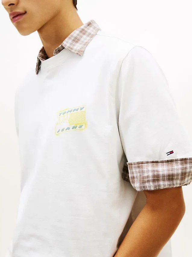 Camiseta Tommy Jeans Spray Paint Bubble Camiseta Tommy Jeans Spray Paint Bubble
