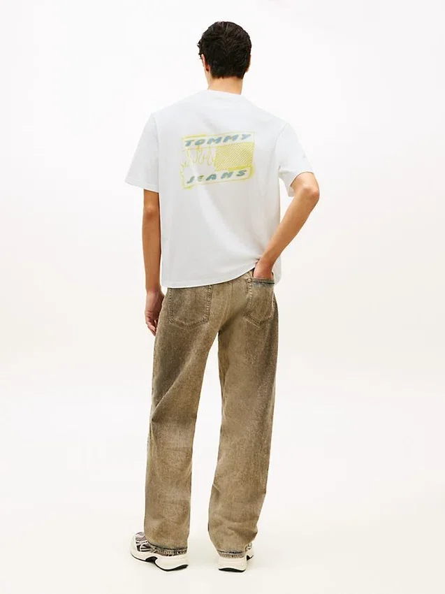 Camiseta Tommy Jeans Spray Paint Bubble Camiseta Tommy Jeans Spray Paint Bubble