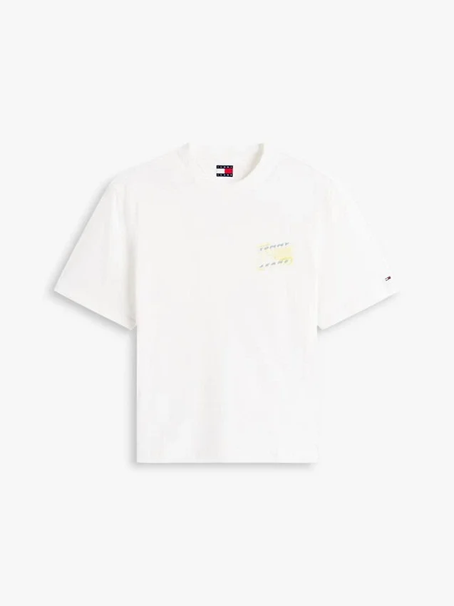 Camiseta Tommy Jeans Spray Paint Bubble Camiseta Tommy Jeans Spray Paint Bubble