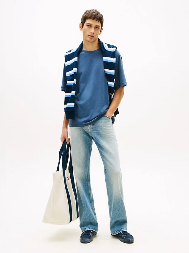 Camiseta Tommy Jeans Wavy Flag Camiseta Tommy Jeans Wavy Flag