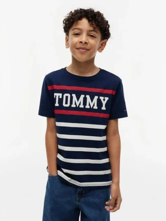 Camiseta Tommy Stripe para niño