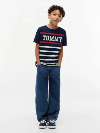 Camiseta Tommy Stripe para niño