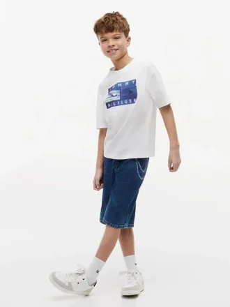 Camiseta Tommy Surf Graphic para niño
