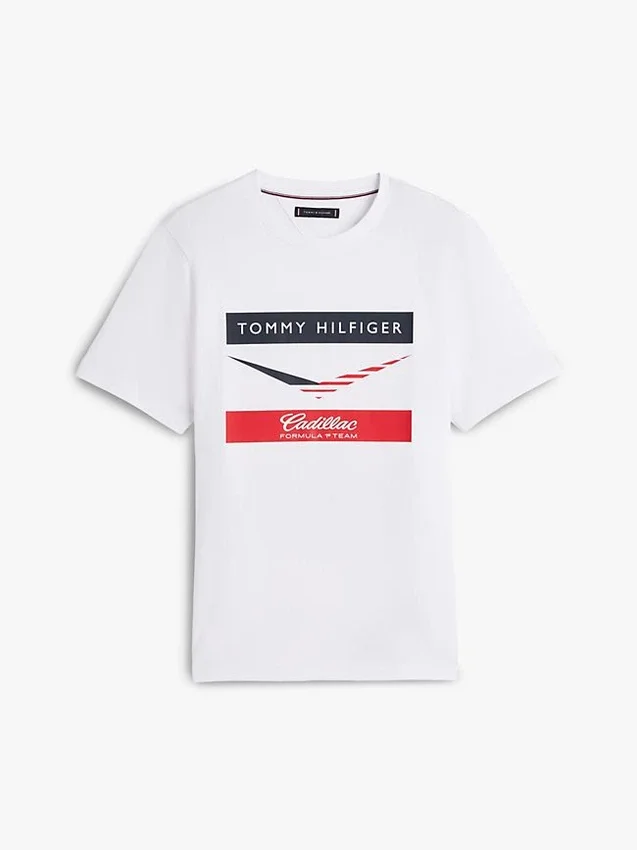 Camiseta Tommy x Cadillac F1® Team Chevron Camiseta Tommy x Cadillac F1® Team Chevron