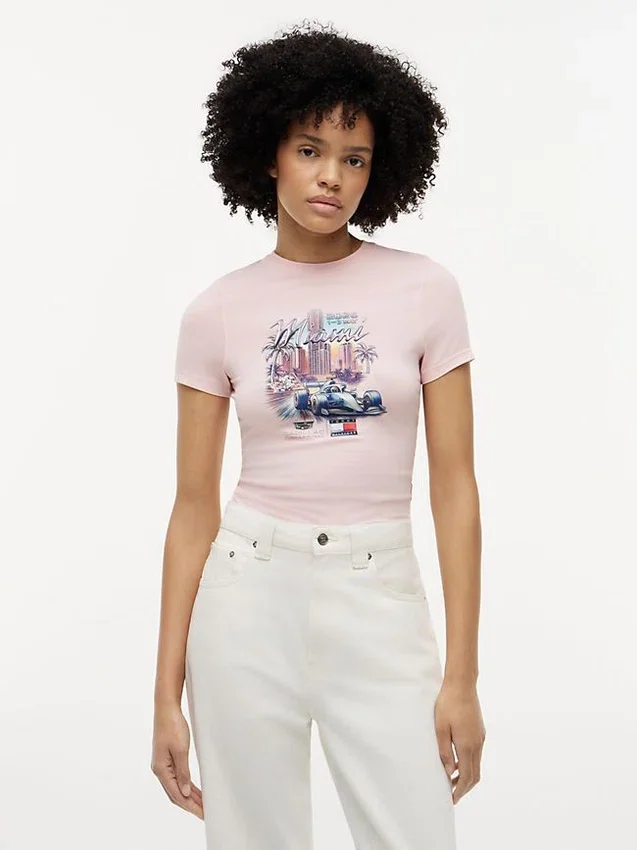 Camiseta Tommy x Cadillac F1® Team Miami Camiseta Tommy x Cadillac F1® Team Miami