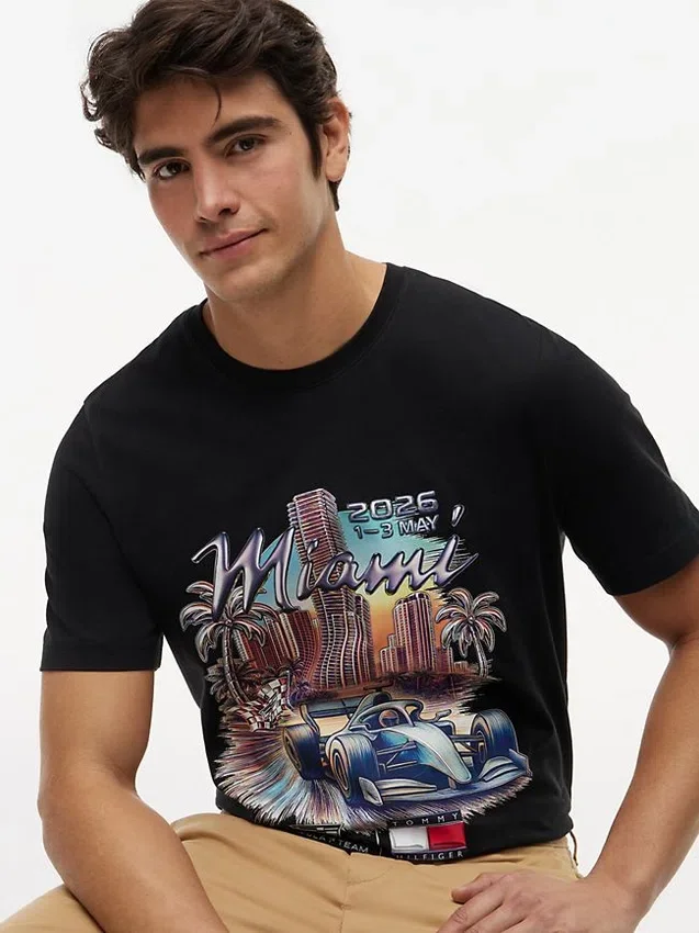 Camiseta Tommy x Cadillac F1® Team Miami Camiseta Tommy x Cadillac F1® Team Miami