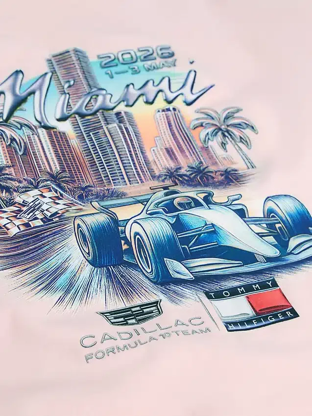 Camiseta Tommy x Cadillac F1® Team Miami Camiseta Tommy x Cadillac F1® Team Miami