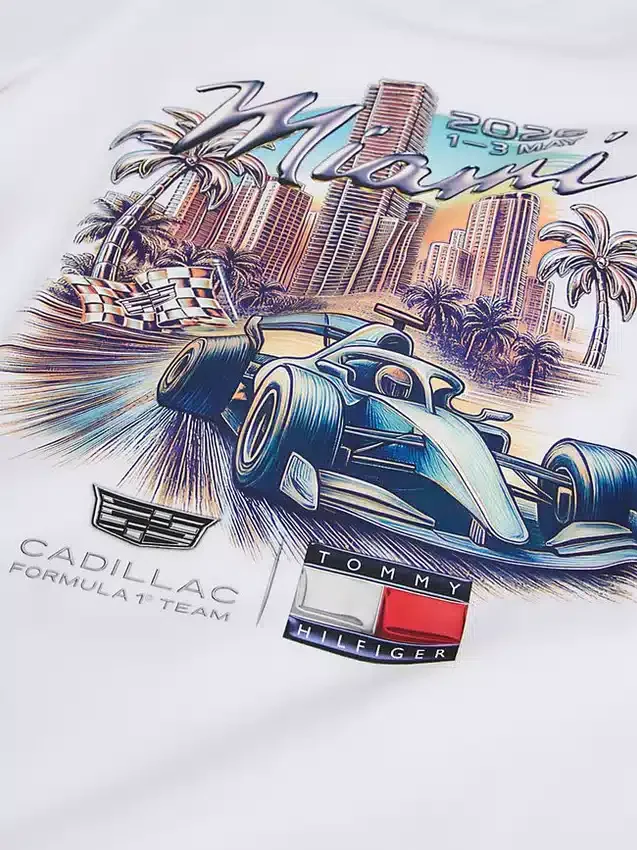 Camiseta Tommy x Cadillac F1® Team Miami Camiseta Tommy x Cadillac F1® Team Miami
