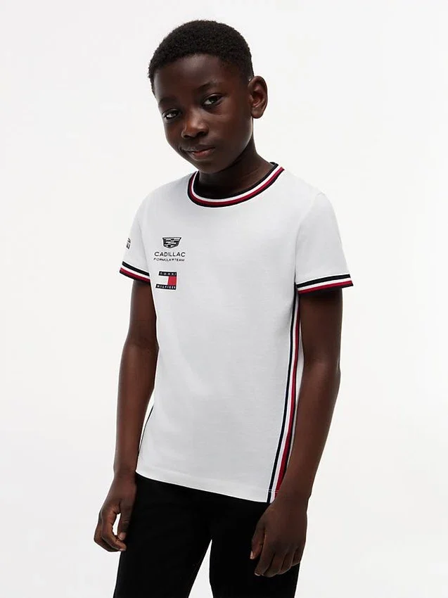 Camiseta Tommy x Cadillac F1® Team Replica para niños Camiseta Tommy x Cadillac F1® Team Replica para niños