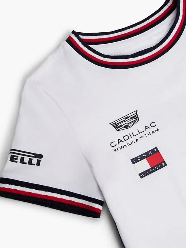 Camiseta Tommy x Cadillac F1® Team Replica para niños Camiseta Tommy x Cadillac F1® Team Replica para niños