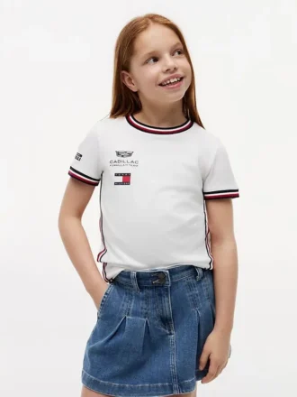 Camiseta Tommy x Cadillac F1® Team Replica para niños