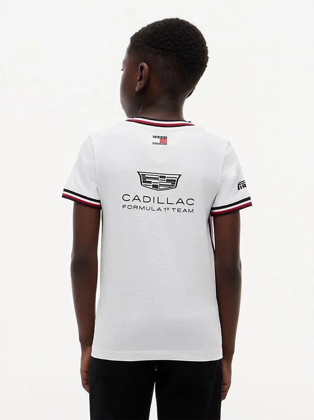 Camiseta Tommy x Cadillac F1® Team Replica para niños Camiseta Tommy x Cadillac F1® Team Replica para niños