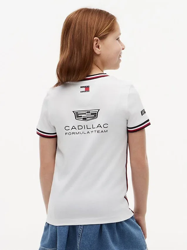 Camiseta Tommy x Cadillac F1® Team Replica para niños Camiseta Tommy x Cadillac F1® Team Replica para niños