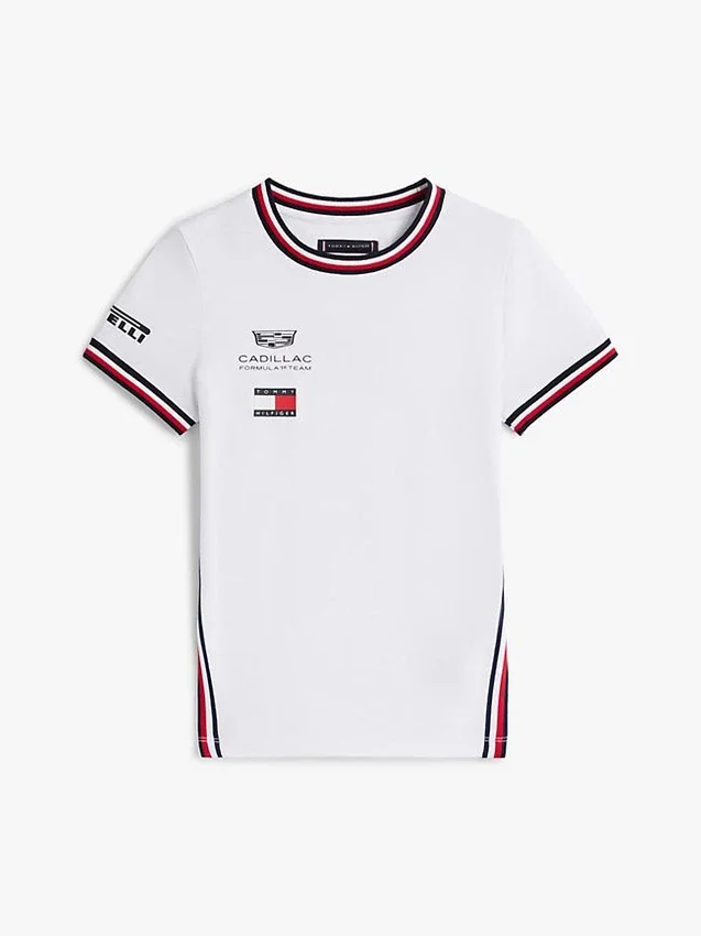 Camiseta Tommy x Cadillac F1® Team Replica para niños Camiseta Tommy x Cadillac F1® Team Replica para niños
