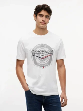 Camiseta Tommy x Cadillac F1® Team Tire