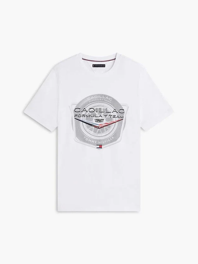 Camiseta Tommy x Cadillac F1® Team Tire Camiseta Tommy x Cadillac F1® Team Tire