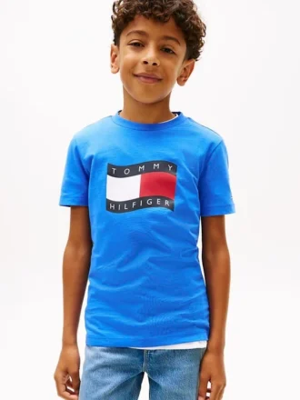 Camiseta Wavy Flag para niño
