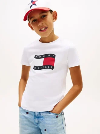 Camiseta Wavy Flag para niño