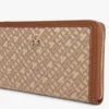 Cartera con cremallera y jacquard Monogram Cartera con cremallera y jacquard Monogram