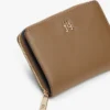 Cartera con cremallera y logotipo monograma Cartera con cremallera y logotipo monograma