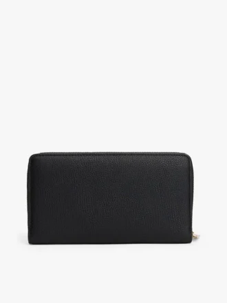 Cartera con cremallera y monograma