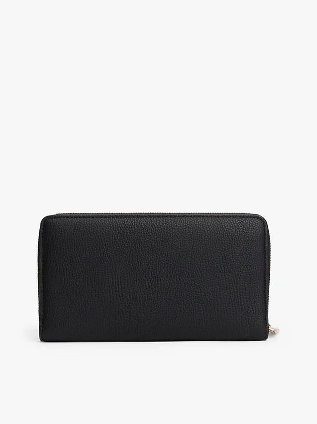 Cartera con cremallera y monograma Cartera con cremallera y monograma