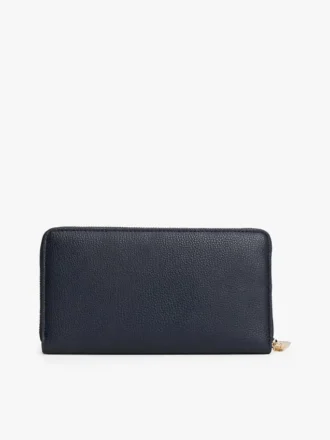Cartera con cremallera y monograma