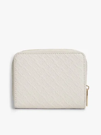 Cartera con cremallera y monograma integral