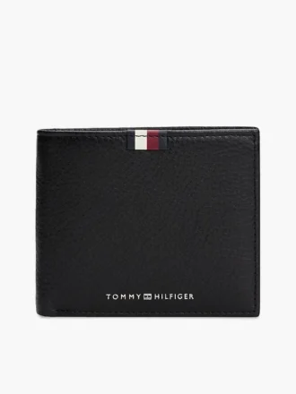 Cartera de cuero para tarjetas y monedas