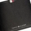 Cartera de cuero para tarjetas y monedas
