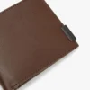 Cartera de piel granulada