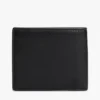 Cartera doble de piel granulada