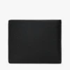 Cartera doble de piel granulada
