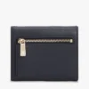 Cartera tríptica con rayas emblemáticas