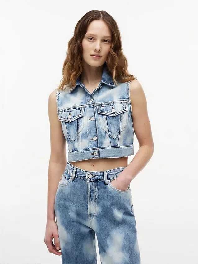 Chaleco corto vaquero de Tommy Jeans Chaleco corto vaquero de Tommy Jeans