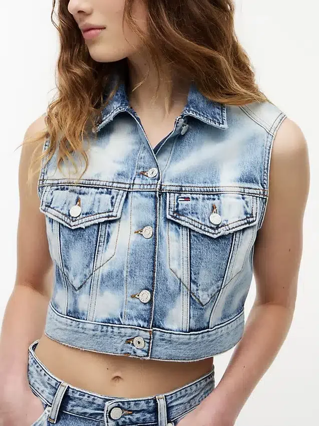 Chaleco corto vaquero de Tommy Jeans Chaleco corto vaquero de Tommy Jeans