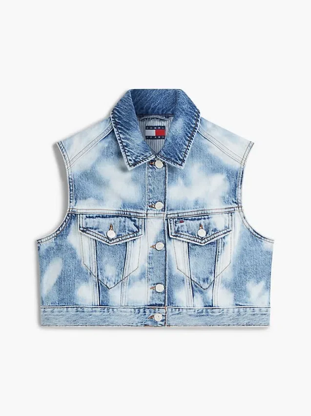 Chaleco corto vaquero de Tommy Jeans Chaleco corto vaquero de Tommy Jeans