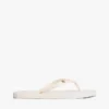 Chanclas con detalles de monograma