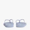 Chanclas con detalles de monograma Chanclas con detalles de monograma