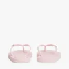 Chanclas con detalles de monograma Chanclas con detalles de monograma